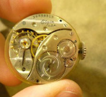 ELGIN1933年エルジン懐中時計修理