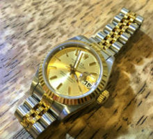 ROLEX ロレックス デイトジャスト レディース自動巻き腕時計修理