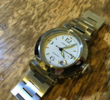 Cartier カルティエ パシャC オートマチック 腕時計修理